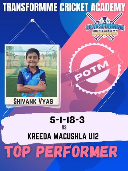 Transform Cricket Academy - Junior Cricket Coaching Program Star Performers: Celebrating Individual Excellence photo 36