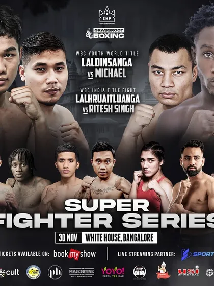 This is our promise: a fight card packed with talent, including WBC title fights and international bouts. We are building the biggest boxing events in India.