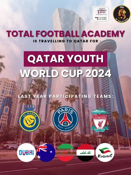 We're taking our talent global. This is our official announcement for the Qatar Youth World Cup, where our players get the chance to compete against elite international youth teams like PSG, Liverpool, and Al Nassr.
