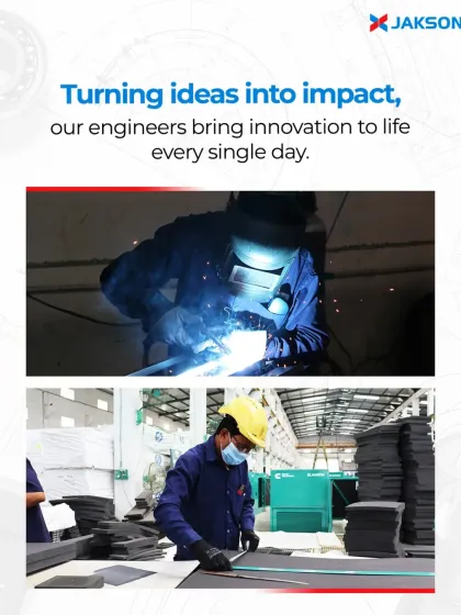Turning ideas into impact is what our engineers do best. From the precision of a welder's torch to the meticulous work in our production lines, they bring innovation to life, ensuring the quality and reliability of every solution we deliver.