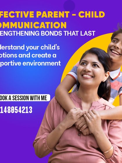 Effective parent-child communication is the key to a lasting bond. I can help you create a supportive environment where you can understand your child's emotions and strengthen your connection.