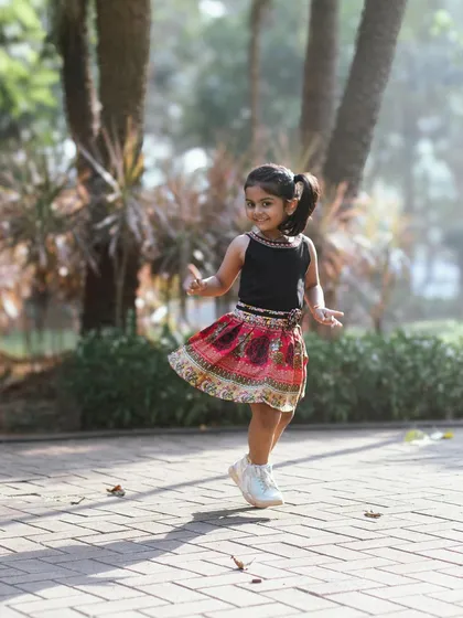 Twirling in her skirt, full of grace and motion. This annual ritual of capturing her at each age is so important to me as a mother and a photographer.