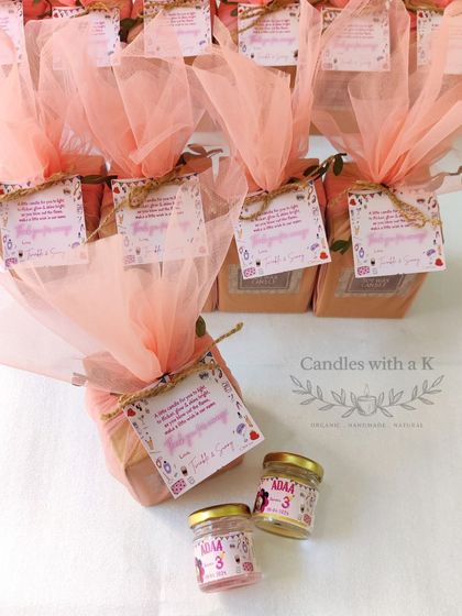 Candles with a K - Personalized Gifting for Events For Baby Showers, Birthdays & Naming Ceremonies photo 74