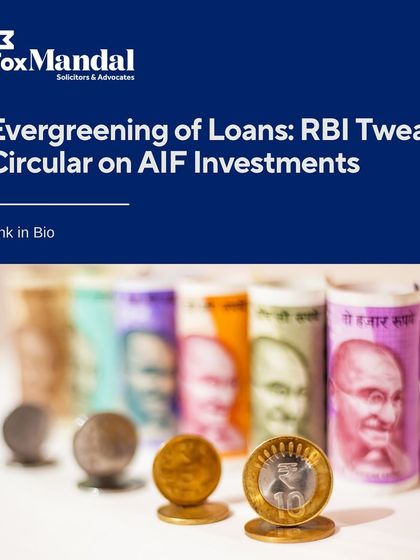 We provide timely updates on regulatory changes, such as the RBI's circular on AIF investments. Our analysis helps financial institutions navigate compliance and avoid issues related to the evergreening of loans.