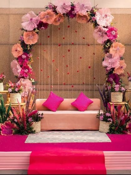 Nirvana Event and Decor - Wedding Planning & Thematic Decoration Vibrant Haldi & Mehendi Ceremonies photo 36
