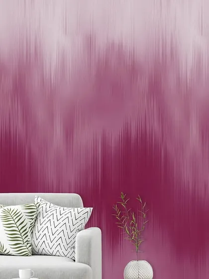 Another look at the magenta ombre with a streaked texture. This design is perfect for creating a feature wall that is both colorful and full of character.