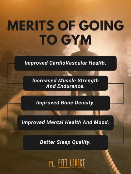 The merits of going to the gym are clear: improved cardiovascular and mental health, increased strength, better bone density, and higher quality sleep.
