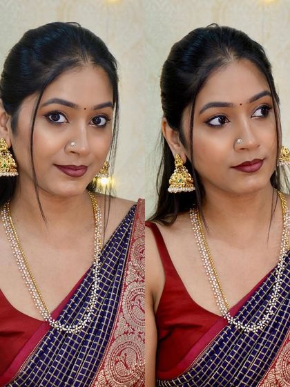 Prakruthi B Rao - Makeup & Hair Artistry My Style Corner: Sarees & Jewelry photo 16