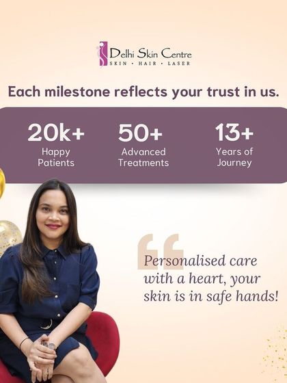 Each milestone reflects your trust in us. With over 20,000 happy patients, 50+ advanced treatments, and 13+ years on this journey, we are committed to providing personalized care with a heart.