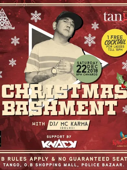 A Christmas party in Shillong. Holiday events are my specialty, I know how to bring the festive vibes.
