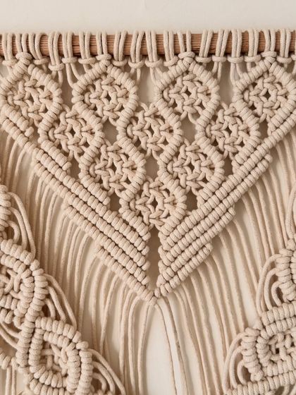 Shikha Agarwal - Custom Macrame & Crochet Home Decor Large Statement Wall Hangings photo 21