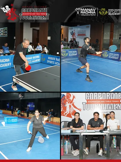 Action from the courts. We provide international-standard badminton and table tennis facilities to ensure corporate athletes get a truly professional playing experience.