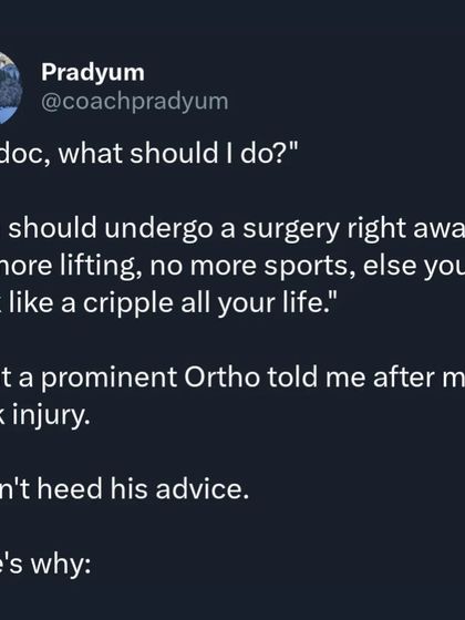 Pradyum - Personalized Strength Training Debunking Fitness Bullshit photo 6