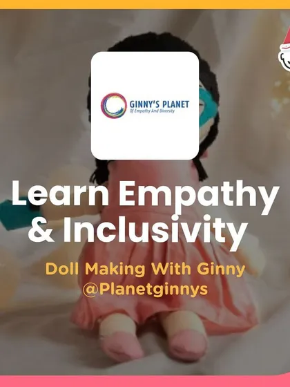 The Doll Making workshop at the OMAXE Chowk event, focused on learning empathy and inclusivity through craft.