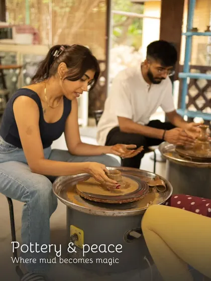 Discover a different kind of team building with our hands-on pottery workshops. It's a calming, creative activity that allows your group to slow down, focus, and create something tangible together.