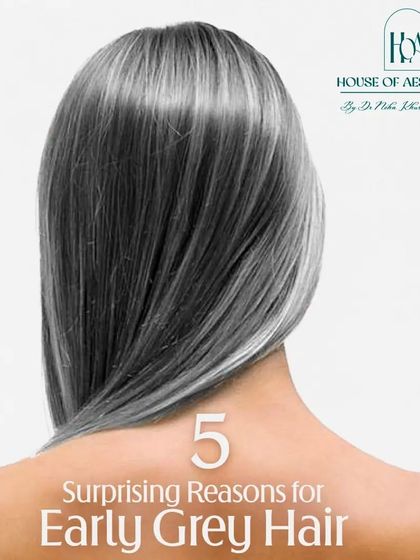 Seeing early grey hair? It's not always about age. Surprising reasons can include chronic stress, smoking, specific vitamin deficiencies like B12, or even certain autoimmune conditions.