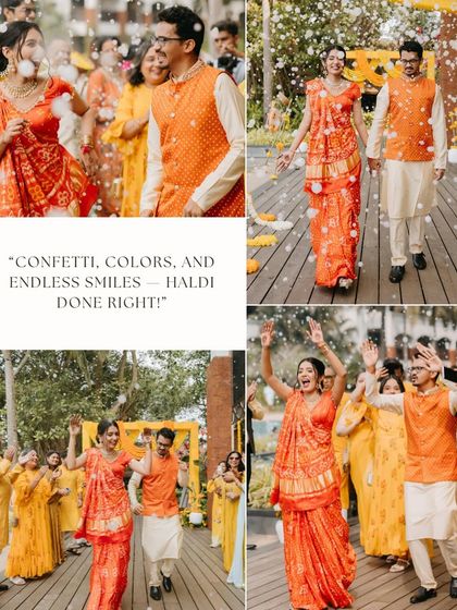 Picsurely - Wedding Photography & Cinematography Vibrant Haldi & Mehendi photo 34
