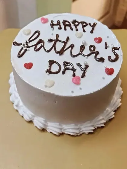 Another design for Father's Day, this one with multi-colored hearts for a little pop of color.