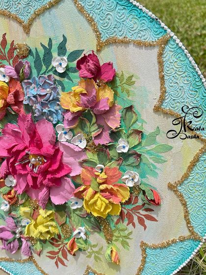 Jashn-e-Kala by Sakshi - Custom Russian Sculpture Decor Wall Art: Birds, Blooms & Whimsy photo 31