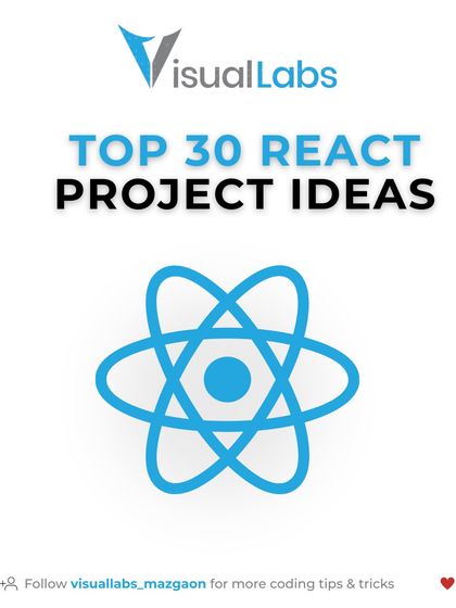 React is learned by building, not just by watching tutorials. Here are our top 30 React project ideas to get you started on creating a strong portfolio.