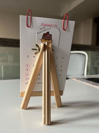 Shraddhadoodles - Custom Art & Merchandise Hand-drawn 2025 Desk Calendars photo 22