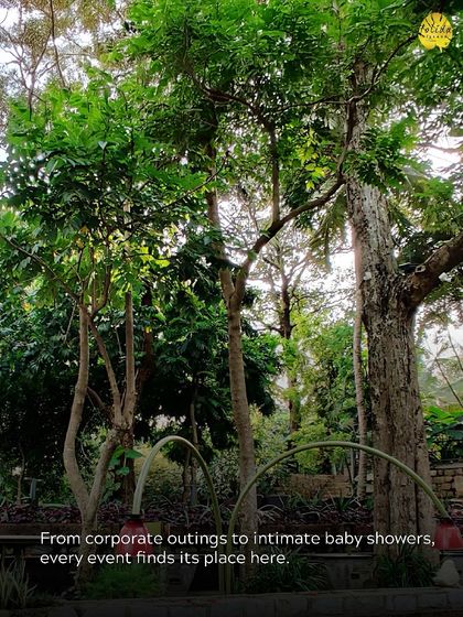 Our property is dotted with mature trees and green spaces, providing a natural and peaceful setting for everything from corporate outings to intimate baby showers.