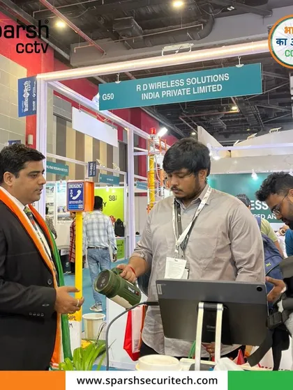 The Traffic InfraTech Expo was a great opportunity to showcase our versatile products like the Torch Camera, ideal for traffic police and infrastructure inspection.
