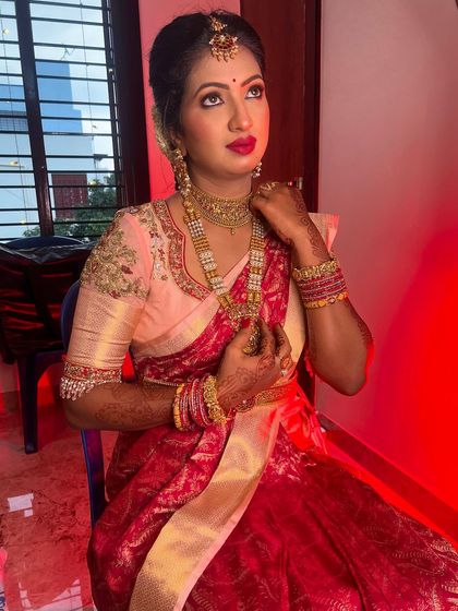 Makeovers by Mahalakshmi - Special Occasion Makeup Elegant Makeup for Family & Guests photo 19