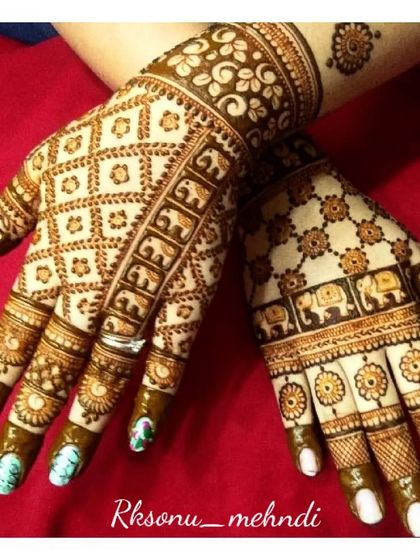 Sonu - Bridal & Wedding Mehndi Modern & Minimalist Mehndi photo 47