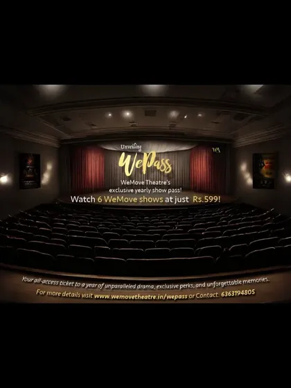 Introducing the "WePass", our exclusive yearly show pass that gives you access to a year of unparalleled drama and exclusive perks.