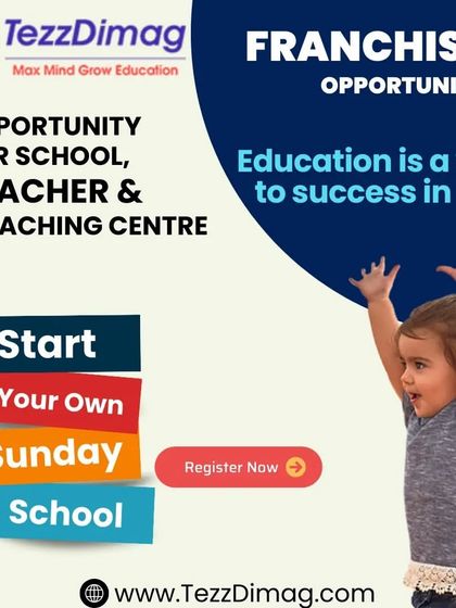 Start your own Sunday School with Tezz Dimag. This is a great opportunity for teachers and entrepreneurs to run a weekend business that helps children learn valuable skills.