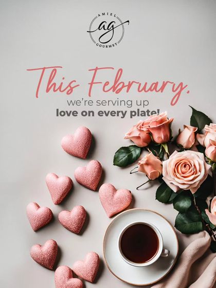 This February, I'm serving up love on every plate. These heart-shaped cookies are just a hint of the special romantic treats I prepare for Valentine's Day.