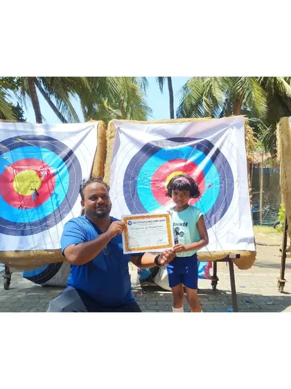 One of our youngest champions from the May 2023 summer camp. It's amazing to see such focus at a young age.