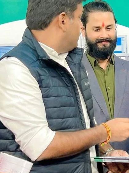 In discussion with the Honorable Minister Gudivada Amarnath. We believe in collaborating with leaders to promote wellness on a larger scale.