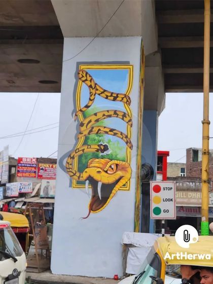 ArtHerwa - Custom Wall Art & Murals Large Scale & Public Art photo 18