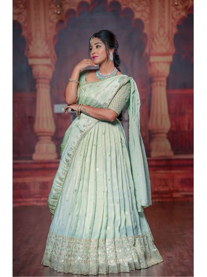 Creative Kalpane - Occasion Wear Rental Elegant Sarees & Half Sarees photo 24