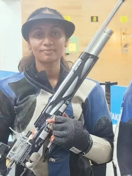 We congratulate our academy shooter Homanshika Reddy on her success at the Telangana state championship. She secured a Junior Gold and a Senior Silver in the Air Rifle Women category.