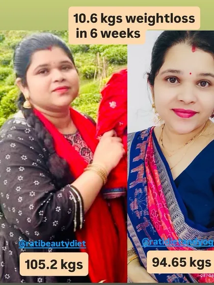 Jyotirmayee lost an amazing 10.6 kgs in 6 weeks. She feels this is a lifestyle she can follow for life, not just a temporary diet.