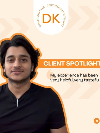 Client spotlight on Rajveer, who found his customized diet plan to be both helpful and tasteful. Healthy food should always be delicious.