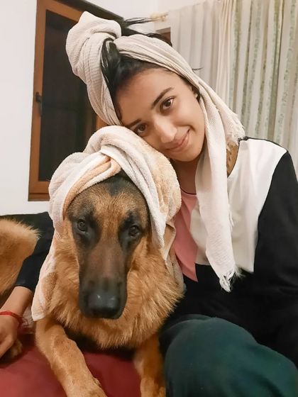 Salty air and wet hair after a long day at the beach. Sharing these quiet, relaxed moments together is just as important as active training.