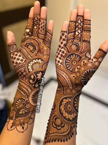 Abhishek Kumar - Bridal Mehndi Full Bridal Mehndi (Hands & Arms) photo 45