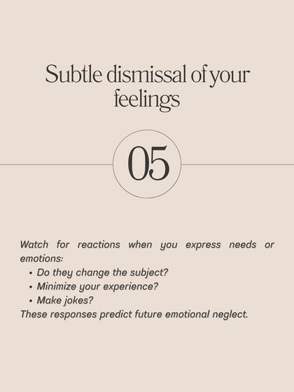 **Here is how to spot emotional unavailability in the first three dates.** Look for inconsistent communication patterns, where they are intensely engaged then disappear. Notice if they keep conversations surface-level, avoiding vulnerability. Vague future plans and how they talk about their exes are also major clues.