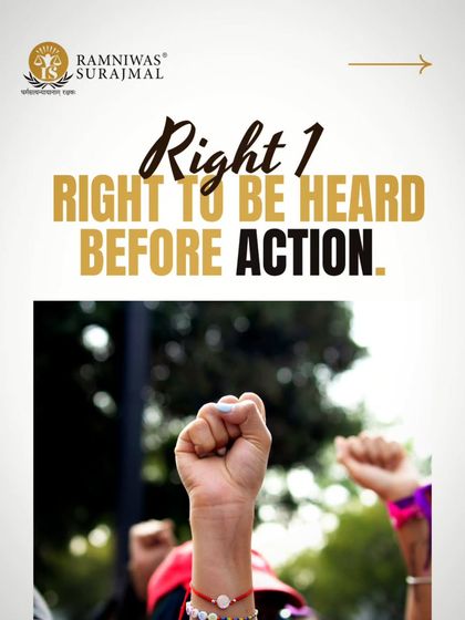 Your first right in a DRT case is the right to be heard before any action is taken. Banks cannot proceed without giving you a legal hearing. We ensure your voice is heard.