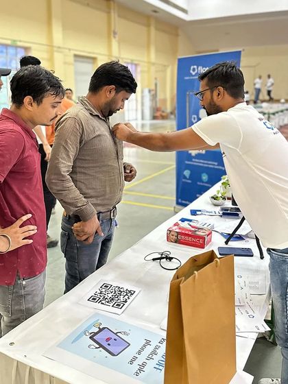 A moment of connection at our registration desk. We value every partner who joins our mission. These events are filled with fun, food, and productive conversations that build lasting relationships.