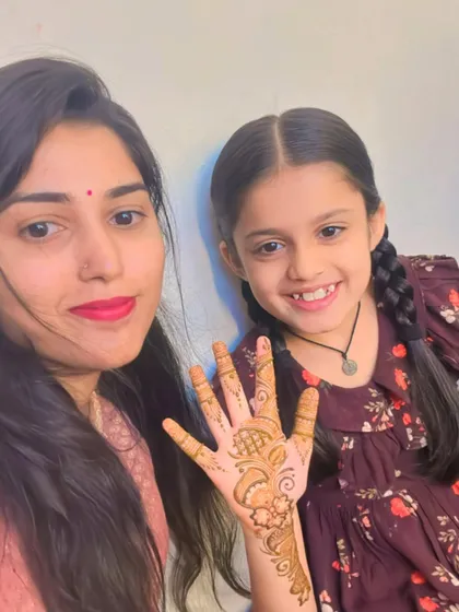 A selfie with the adorable Maitreyee. Had so much fun with her on the set.