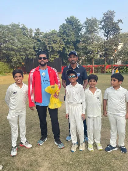 Mr. IPL himself, Suresh Raina, visiting our academy. His presence and interaction with the players created an electrifying atmosphere.