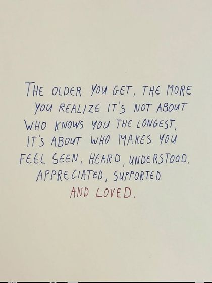 This quote is a powerful truth I hold close. The deepest connections are with those who make you feel seen, heard, and understood. This is the kind of supportive energy I strive to create in my practice.