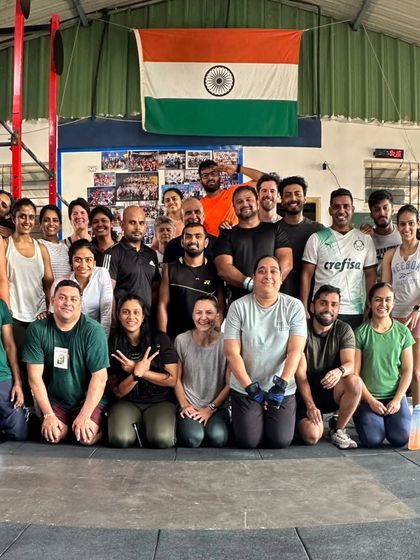 Celebrating Republic Day with a Hero WOD. We are stronger together, united in fitness and national pride.