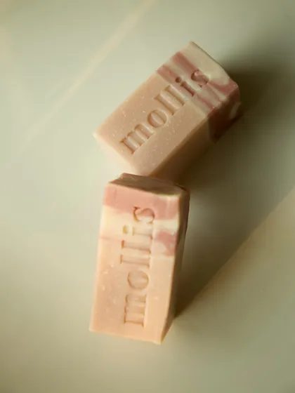 Two 'Flower Market' bars, a perfect duo for a floral-scented cleanse.