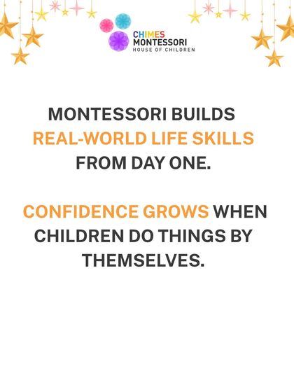Chimes Montessori - Toddler Program (From 18 months) The Montessori Way: Learning for Life photo 36